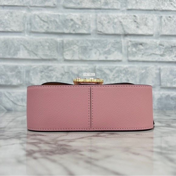 Coach Gemma Crossbody With Jeweled Buckle In Powder Pink Multi - Picture 5 of 11